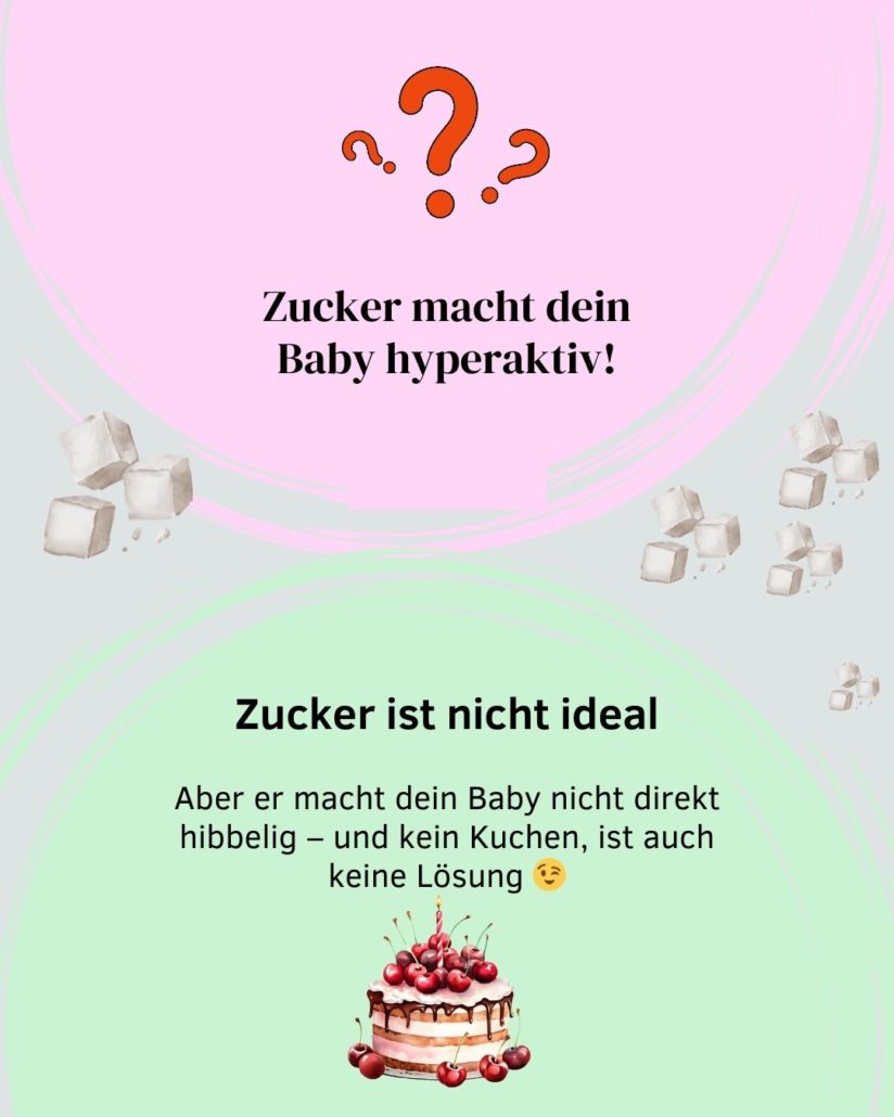 Bullshitbingo Schwangerschaft: Zucker
