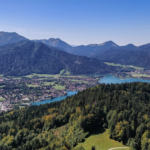 Bergpanorama mit Tegernsee