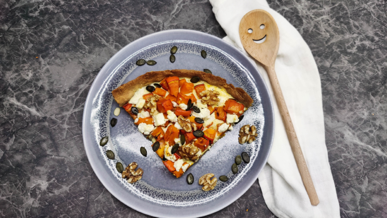 Kürbisquiche mit Feta mein liebste Herbstrezept