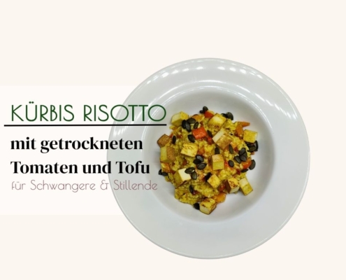 Kürbisrisotto für Schwanger Risotto mit getrockneten Tomaten