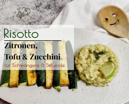 Zitronenrisotto ein Zucchini Tofu Rezept