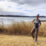 Jahresrückblick 2025_Vero am Strand in Frankreich