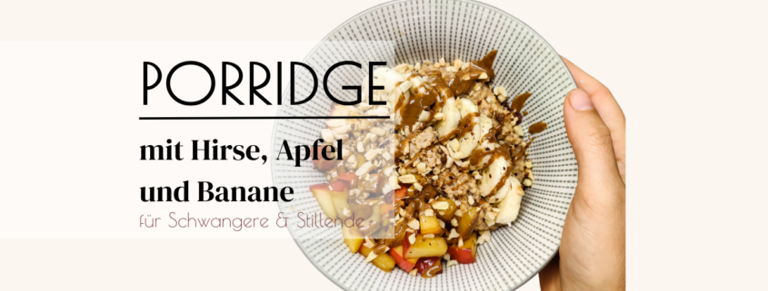 Porridge ohne Haferflocken Hirse Porridge