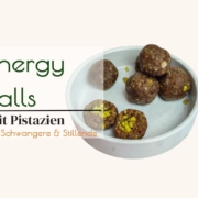 Pistazien Energy Balls der Snack für Zwischendurch