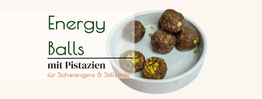 Pistazien Energy Balls der Snack für Zwischendurch