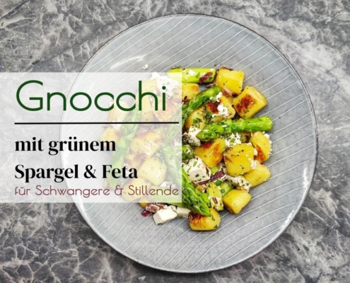 Gnocchi mit grünem Spargel und Feta Titelbild