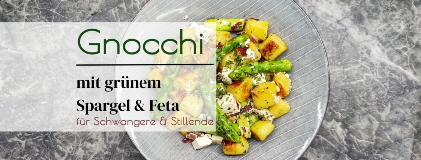 Gnocchi mit grünem Spargel und Feta Titelbild