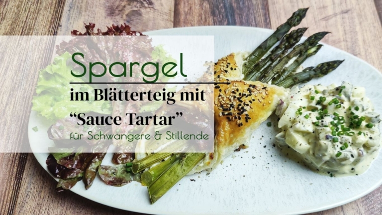 Spargel im Blätterteig mit Sauce Tartar Titelbild