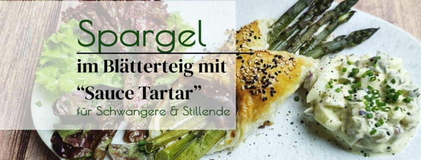 Spargel im Blätterteig mit Sauce Tartar Titelbild